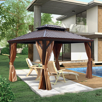 Outdoor Courtyard Pavilion leisure area pavilion balcony outdoor engineering Garden Park stalls canopy sunshade canopy