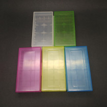 High quality 18650 battery storage box two-section can be mounted with protection battery 16340 four-section battery box