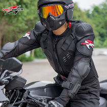 Motorcycle Summer Riding Suit Anti-Fall Breathable Racing Car Suit Armor riding guard vest Guard back riding gear