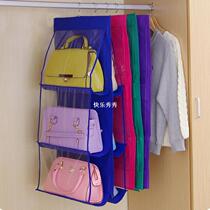 6 Pocket Folding Hanging Handbag Storage Organizer Hanging S