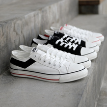 PONY Canvas Shoes Low Helps Men And Women Shoes New Products Fashion Korean Edition Trends 100 Hitch Student Couple Retro Sneakers