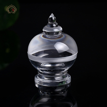 Tibetan Buddhist supplies acrylic baby bottle pagoda dedicated to the translucent Relic Pagoda No. 2