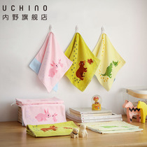 3-pack inner field hand towel hanging childrens towel Cute cotton cartoon cotton face towel facial towel baby towel