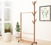 Hanger sub floor assembly modern simple simple hanger bedroom wooden household clothes coat rack