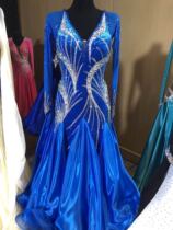 Book a new Morden Dance Waltz Dance Dancing Skirt Big Code Ballroom Dance Show Big Swing Dress