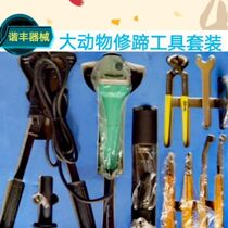 Cattle horse and sheep hoof repair tool kit decoration hoof knife and Tong shears cow hoof repair tool hoof repair tool
