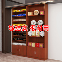 Container product display cabinet Tea Shop restaurant supermarket shelf tobacco and alcohol display cabinet convenience store wine cabinet display cabinet