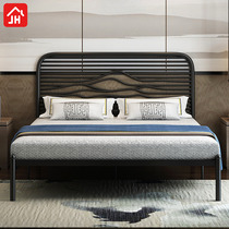 Eurostyle modern minimalist princess iron art bed iron frame steel frame double single adult children 1 2 1 1 5 1 8 m