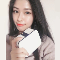 Portable jewelry box Princess European style Korean mini luxury simple earrings earrings stud hand accessories storage box