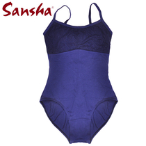 French SANSHA SANSHA sling body practice suit one-piece gymnastics suit lace female PN151547