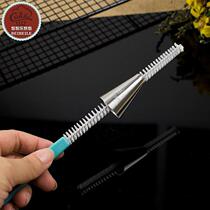 Baking tool decorating nozzle cleaning brush flower nozzle brush flower nozzle cleaning brush plastic handle flower nozzle cleaning brush
