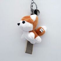 Husky plush pendant doll can love cute small dog mini doll keychain bag pendant Doll Girl