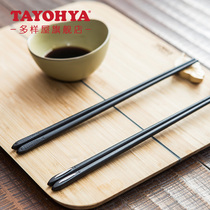 Diverse house Chinese alloy chopstick suit resistant to high temperature home frosted non-slip stainless steel portable adult chopsticks pick up