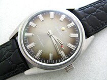 Black gradient plate old Inge Switzerland used manual machinery men watch 160