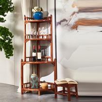 Daxiang Home Tea Water Cabinet Purple New Chinese Meal-Side Hua Pear Wood New Solid Wood Redwood Cabinet Xiaoming Placement Frame