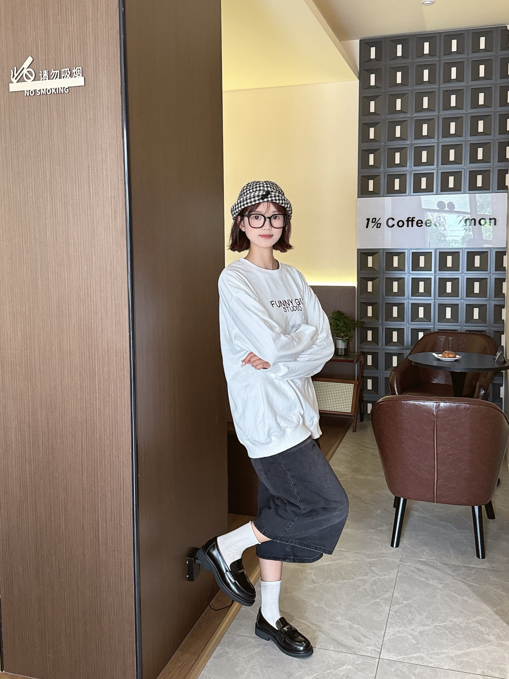 田曦薇同款百丽海鸥乐福鞋2.0 厚底增高设计拉长比例 真皮材质柔软亲肤