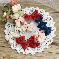 (Full 58)Homemade 2cm ultra-small mini bjd doll with hairpin bow hairpin