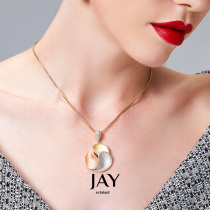 JAY candy color high-end necklace light luxury niche design sense collarbone hoisting neck chain 2021 new female accessories