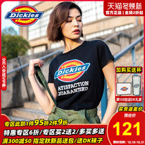 Dickies cotton short sleeve T-shirt mens letter LOGO print female summer new casual half sleeve DK007389