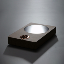 Rectangular light wave stove insulation electric ceramic stove Tea set Tea maker Tea stove Three-world Guanshan boiling water tea stove