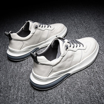 Mens shoes autumn trendy shoes 2021 New Spring and Autumn white shoes autumn Joker fashion casual board shoes white shoes