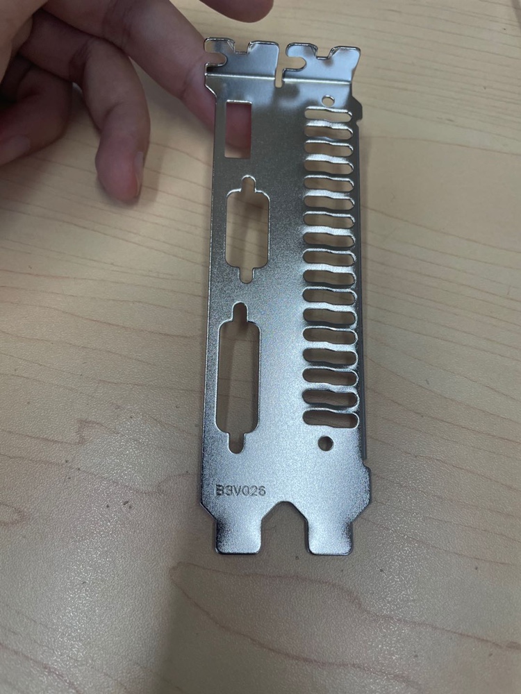 New Seven Rainbow Twin Fans gtx750ti Heartwinge Shark 2GDDR5 Graphics Card Bezel gear sheet DVH4-2