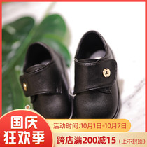Direct mail ETTOI Korea Pegus childrens clothing 2021 autumn black soft boss small leather shoes 577601