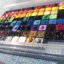 (Debris pile) HB Holbein 108 colors full color 0 5ml full amount of Friends Fengzi watercolor paint