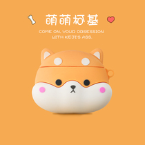 AirPodsPro Protective case Apple Bluetooth Wireless Headset airpodspro Protective Case Corgi Chai Dog Cartoon Cute airpods2 Generation 1 Soft Shell Silicone Thin Couple