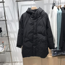 Wei Kejia micro high winter thick down jacket mens middle and long Korean version casual slim white duck down down men X