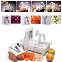 Vegetable Spiralizer Fruit Chopper Manual Grater Slicer