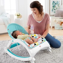 Fisher baby multifunctional light rocking chair newborn to sleep comfort simple wind multifunctional rocking chair GFN32