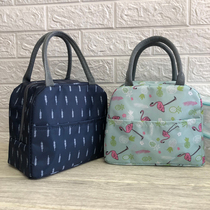 New waterproof insulation bag aluminum foil thick Bento bag portable rice bag fashion lunch box bag hand carry rice bag