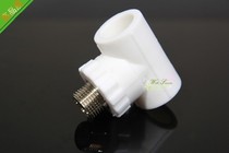 PPR water pipe fittings PPR external tooth three-way external thread tee St. family dry oyster mushroom technique decomposition