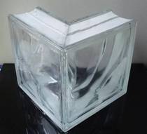 Large corner hollow glass brick any pattern can be machined custom-made