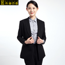 The clothing industry Shopping Mall hotel hotel business professional suit autumn and winter female front desk cashier uniform Foreman suit