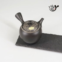 Japan imported often smooth burning light wind kiln Black Pill side to the side of the emergency Japanese teapot tea maker tea pot kung fu teapot
