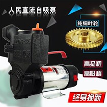 Shanghai Peoples DC Water Pump Household Agricultural DC Self-priming Pump Pumps 12V24V48V Electric Vehicle Marine