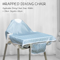 Danish Purse Baby Integrated Dining Chair Hood Clothing for eating Divine Instrumental Long Sleeve Waterproof Meal Pocket Anti Dirty Feeding for the Dining Hood 0-3t