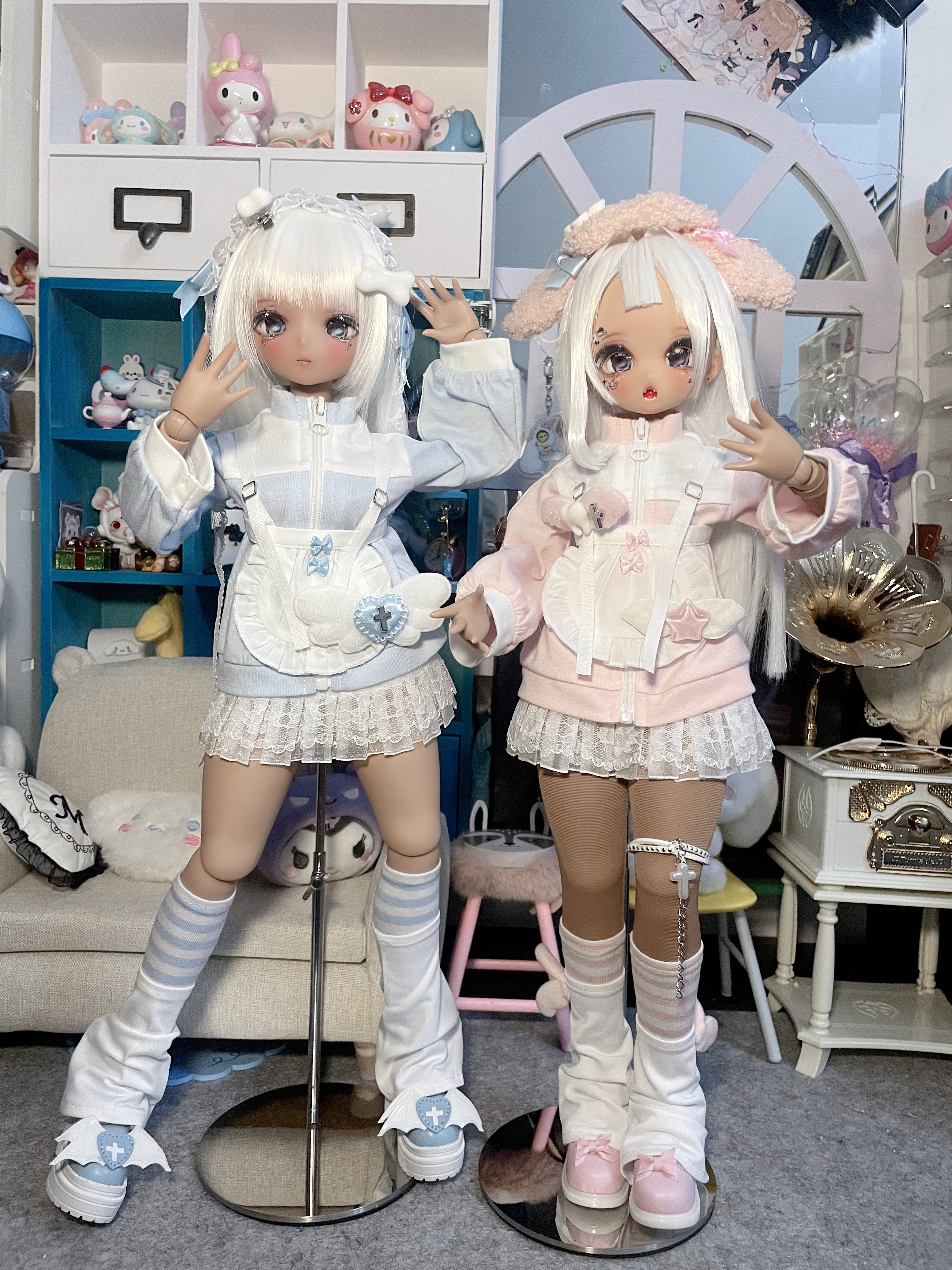 三万院长现货imomodoll素体4分bjd MJD娃娃mdd肉肉咪咪兔miko 1.0-Taobao