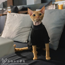 GINGERAIN hairless cat clothes Devon SPHINX velvet thickened cotton four-legged sweater