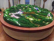 Sand plate of tourist scenic scenic spots made famous tourist tourist attraction tourist resort exhibition hall Beijing custom sand plate