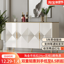 light luxury dining sideboard modern simple kitchen locker living room against the wall home large capacity wine cabinet tea cabinet integrated