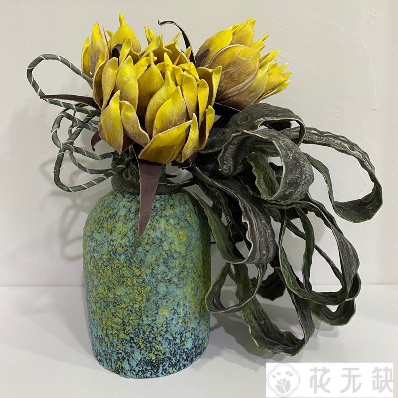 Beijing Flowers No Shortage Designer Fake Foam PE Leather Emulation Grand Lipeony Table Flower Artisan Ornament Gift