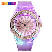 Moment Beauty Shake Sonic Boom Internet Red to run watch fashion trend LED light Creative Dial Quartz Watch