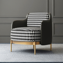 Nordic Gig Bird G Single Sofa Chair Light Lavish Balcony Casual Chair Small Tea Table Three Sets Sofa Combined Tiger Chair