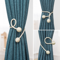 Simple modern curtain strap creative curtain buckle random shape non-perforated curtain clip bedroom curtain tie