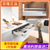 Imported Blum blum drawer track damping buffer Blum riding pump damping drawer Blum drawer slide