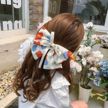 Flowers Butterfly Knots Hairpin Rope Zal Hair Cloth Art Floating With Hair Rope Lady Cute Day Ensemble Small Flower Spring Clip