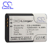 CameronSino Suitable for TG-1 XZ-2 iHS Large capacity camera battery Li-90B 92B